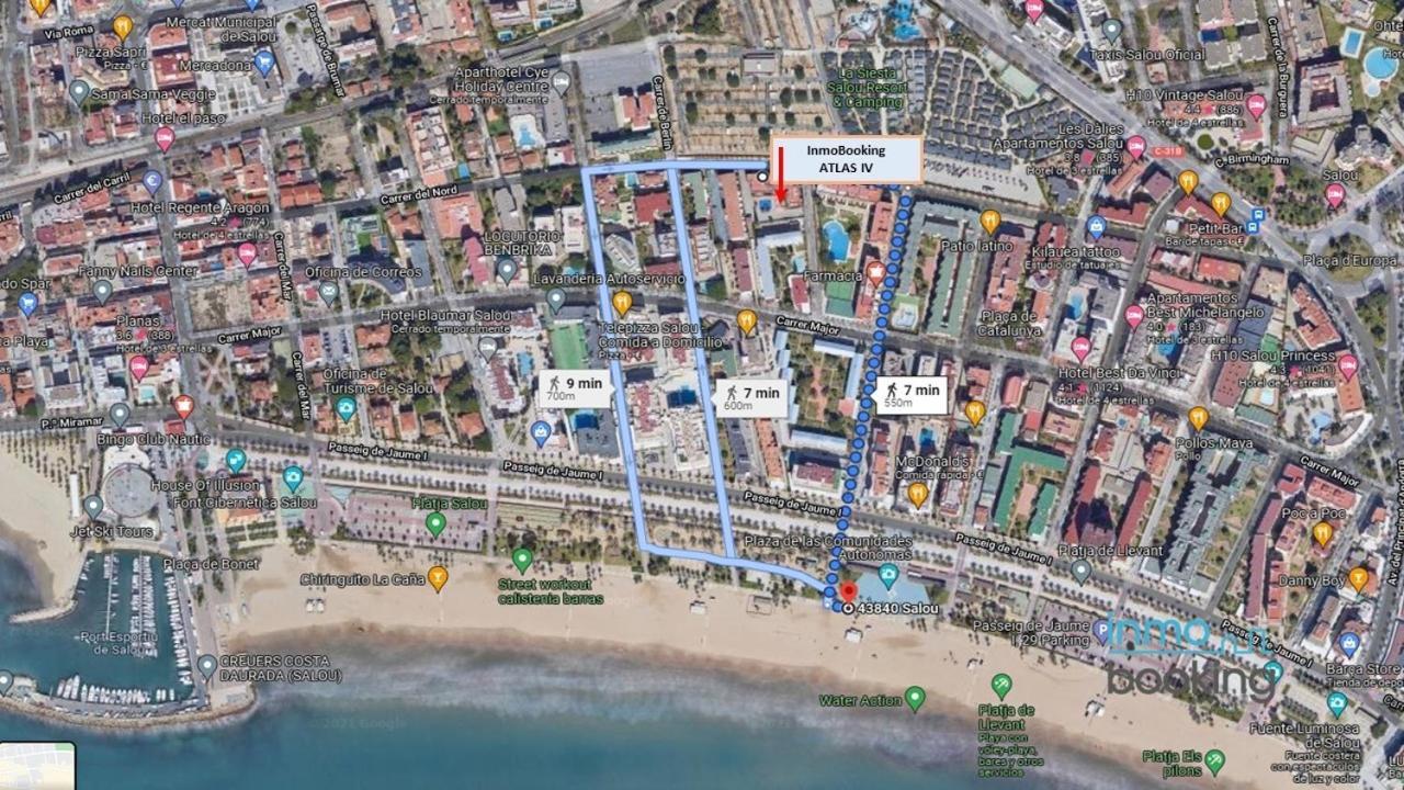 Atlas, Climatizado, Piscina, Pk Y Cerca De La Playa Salou Exteriér fotografie